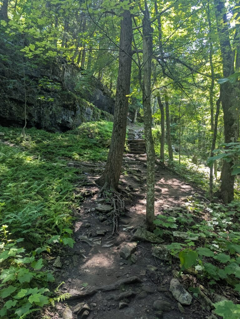Eagle Trail: Rugged Cliffs and Stunning Shoreline Views